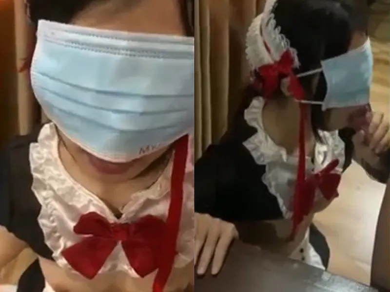 Ghệ việt dâm cosplay nô lệ tình dục mút bú con cục thịt điêu luyện